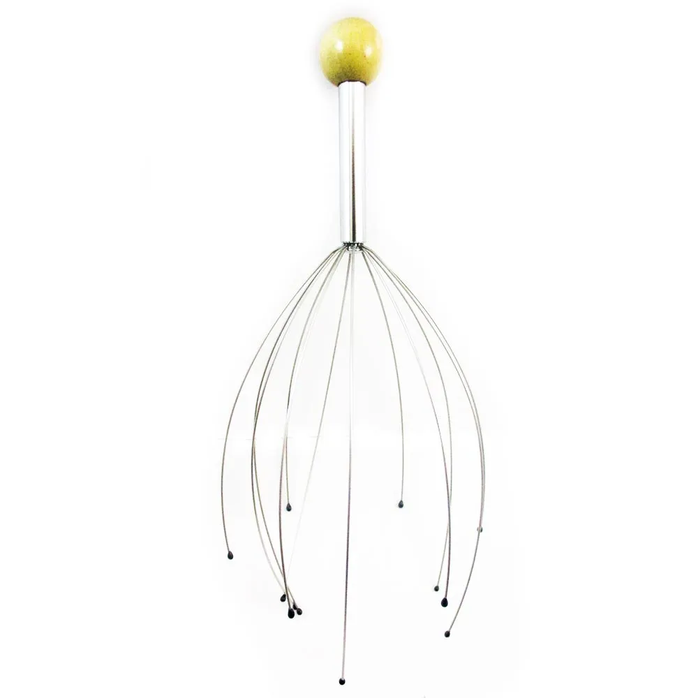 1 Scalp Head Massager Scratcher Neck Massage Octopus Stress Relax Spa Therapy !