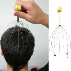 1 Scalp Head Massager Scratcher Neck Massage Octopus Stress Relax Spa Therapy !