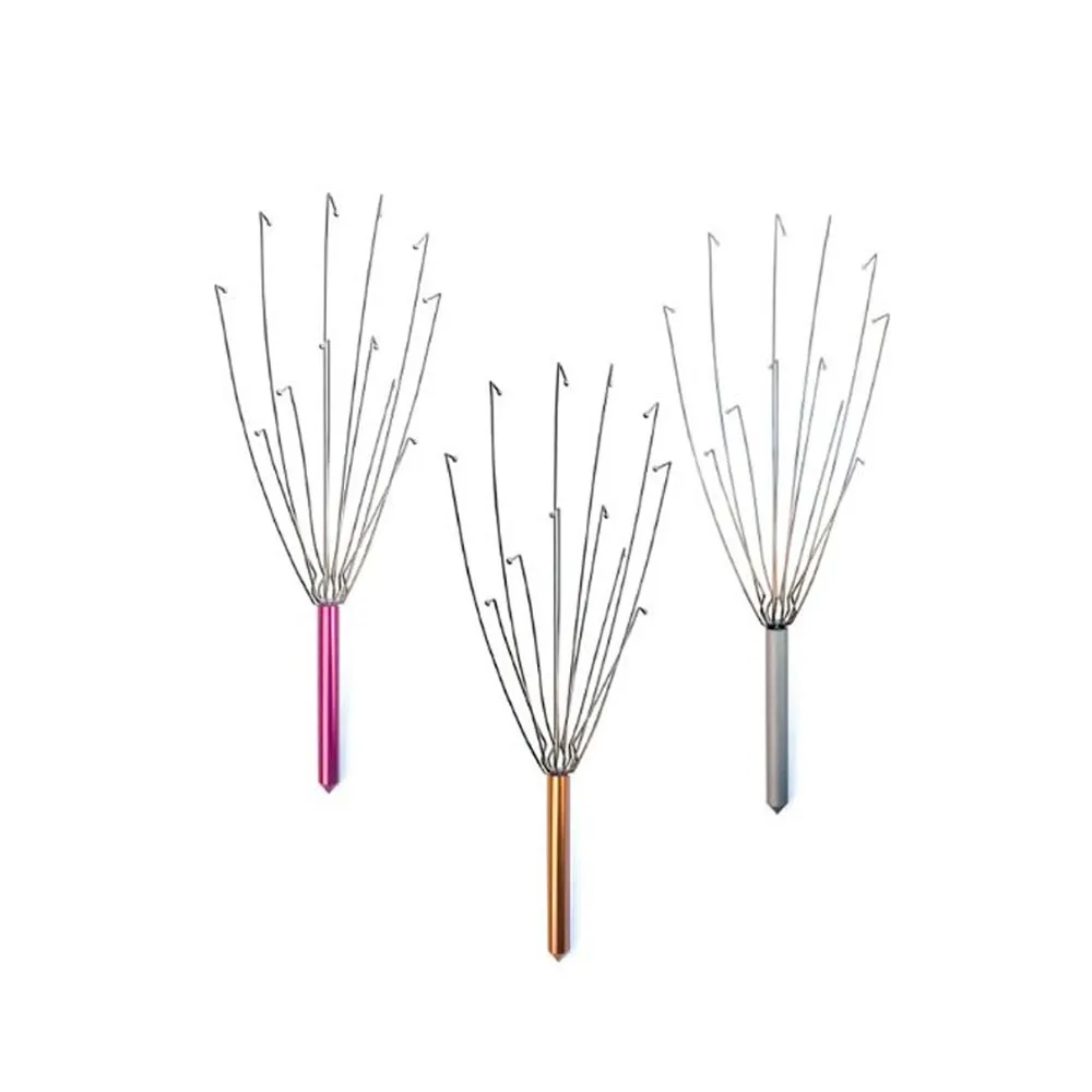 10 Kikkerland Scalp Massager Head Body Scratcher Stress Relief Back Acupressure