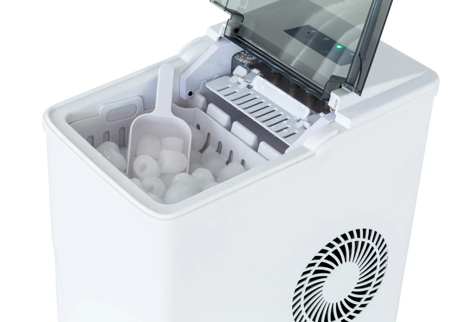 2.2L Water Tank Ice Cube Maker | 12kg of Ice in 24 Hours | Portable & Efficient