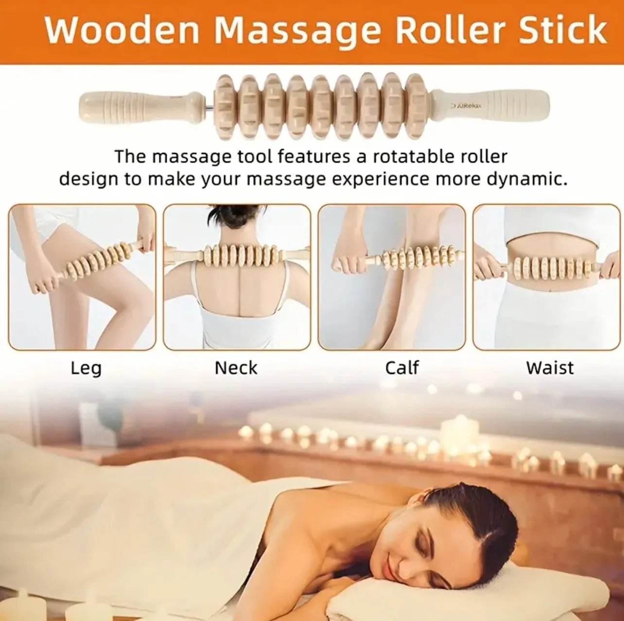 7 Piece Wood Therapy Body Sculpting Set