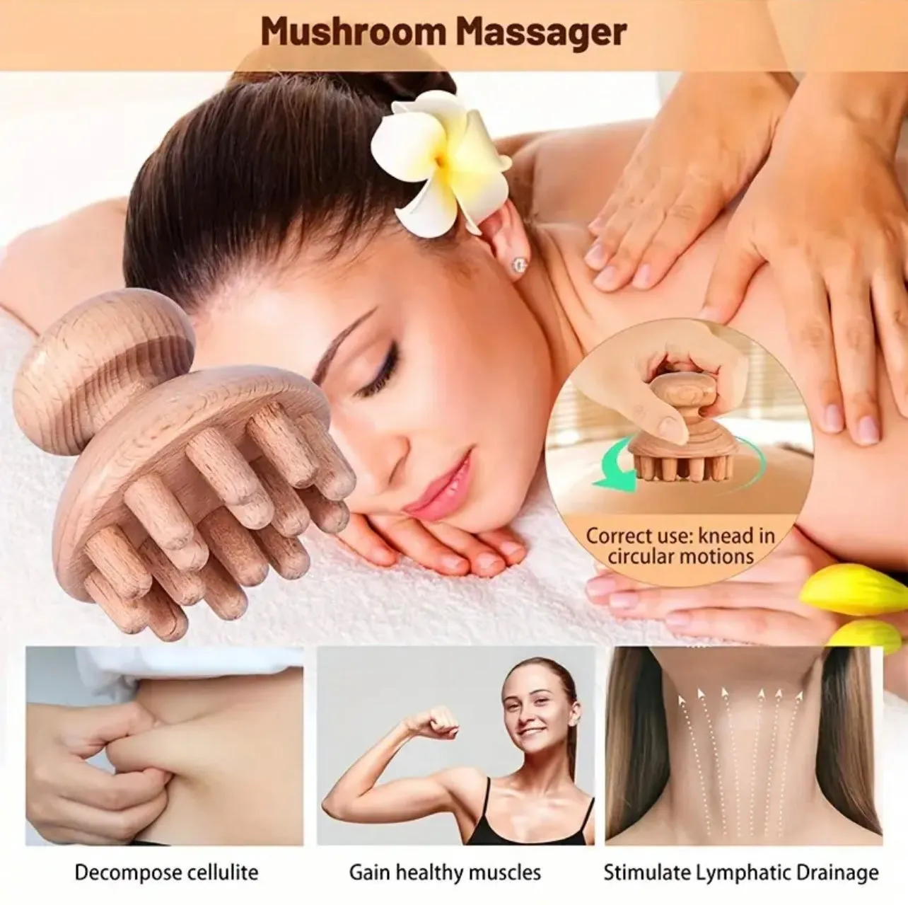 7 Piece Wood Therapy Body Sculpting Set