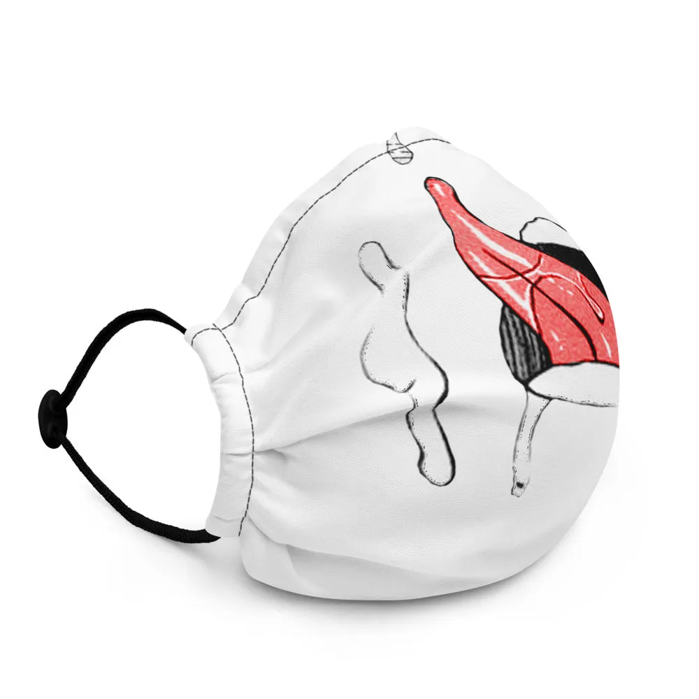AHEGAO MASK 1 WHITE