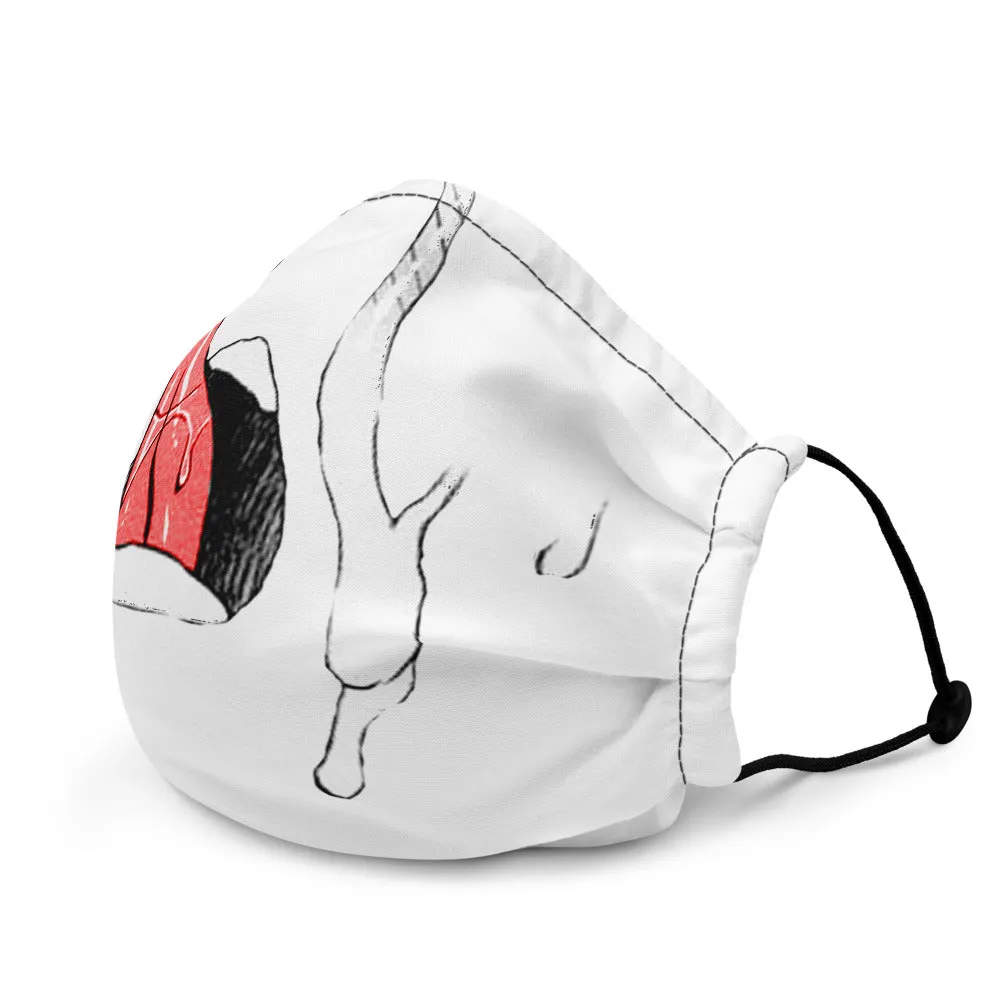 AHEGAO MASK 1 WHITE