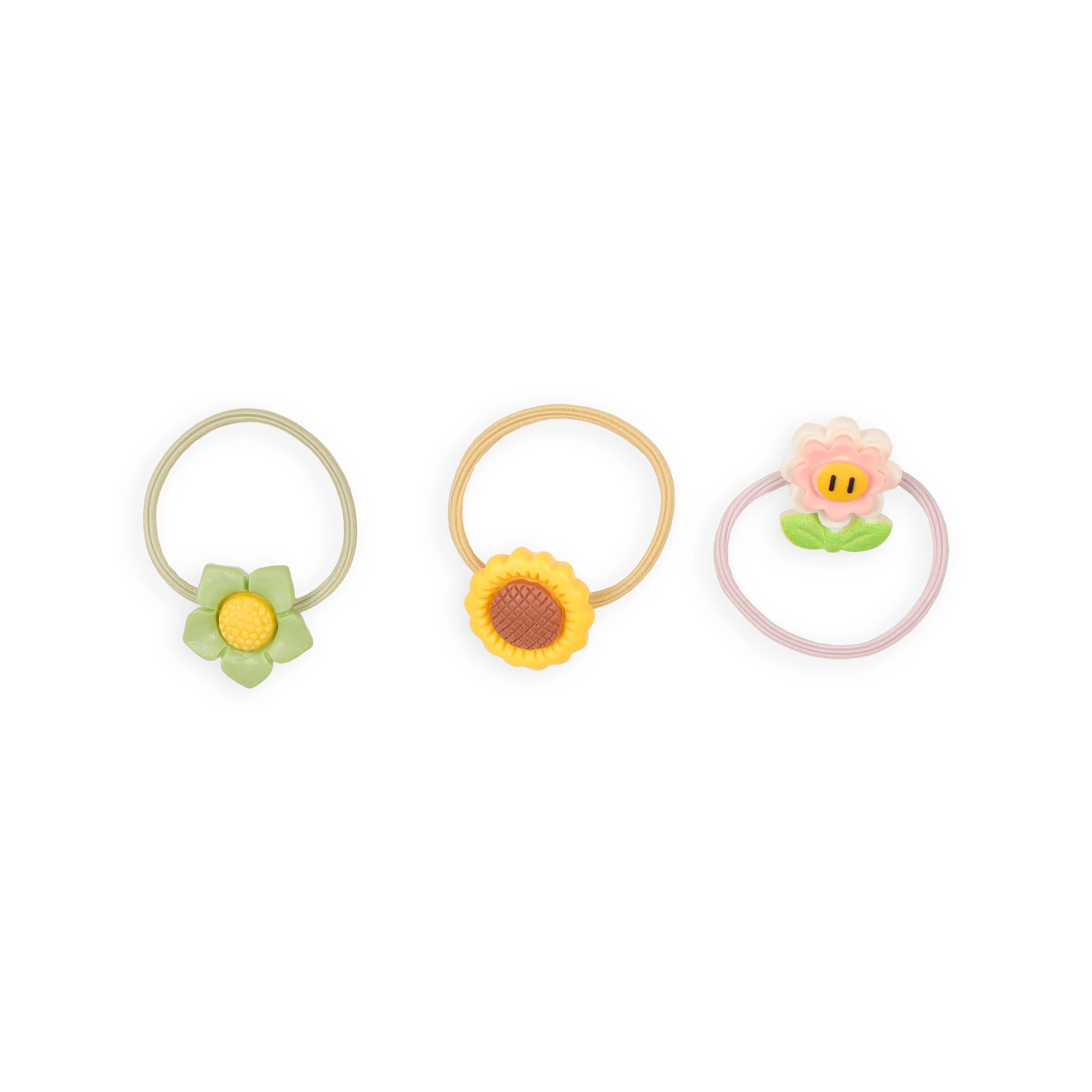 Blooming Ties Rubber band (Pack of 3 Pairs)
