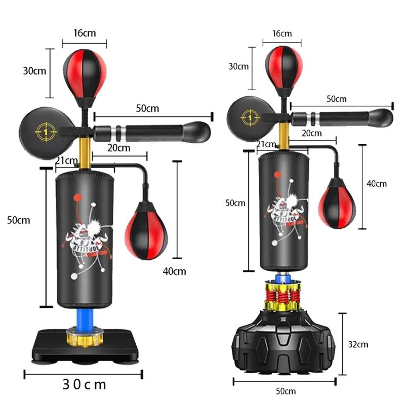 Children Adult Reaction Ball Rotation Training Equipment - Adult Model Black Universe