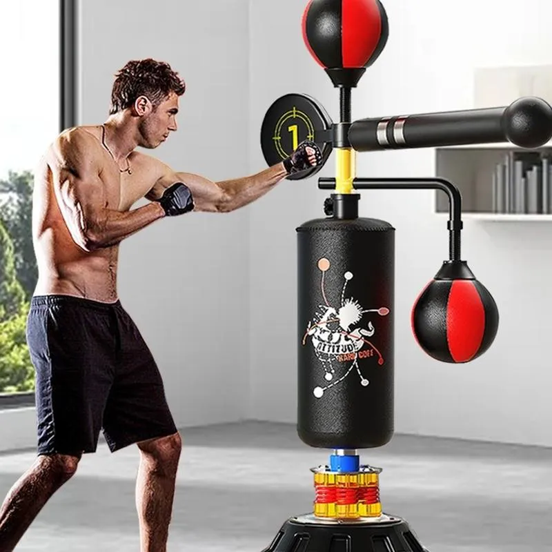 Children Adult Reaction Ball Rotation Training Equipment - Adult Model Black Universe