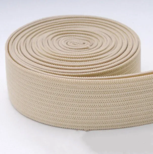 Elastic Band, Elastic Webbing, Clothing Accessories, Double-Sided, Elastic Trim, Elastic Ribbon, Sewing Elastic,  Waistband Elastic