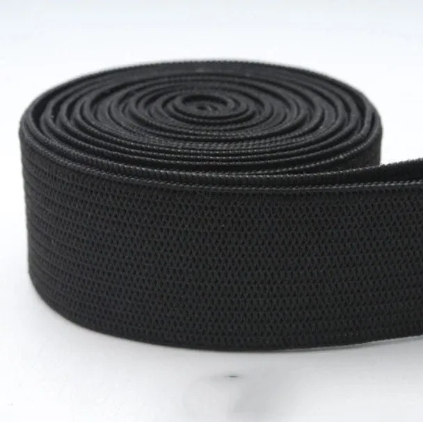 Elastic Band, Elastic Webbing, Clothing Accessories, Double-Sided, Elastic Trim, Elastic Ribbon, Sewing Elastic,  Waistband Elastic