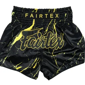 FAIRTEX Black Marble Muay Thai Shorts BS1947