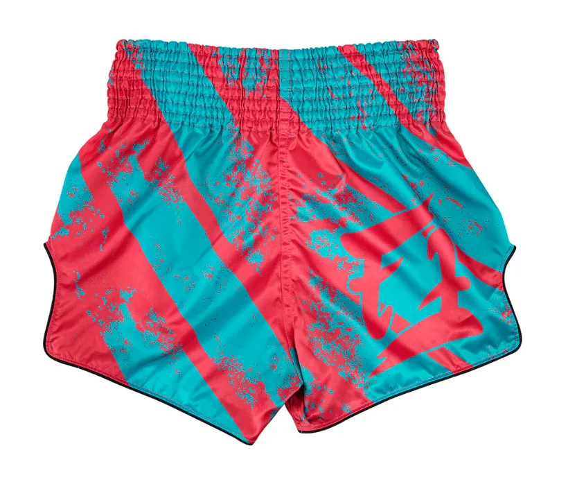 FAIRTEX - Street King Muay Thai Shorts - Pink/Blue BS1929