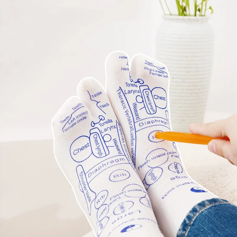 Foot Massage Acupressure Socks (SOCKS   STICK)