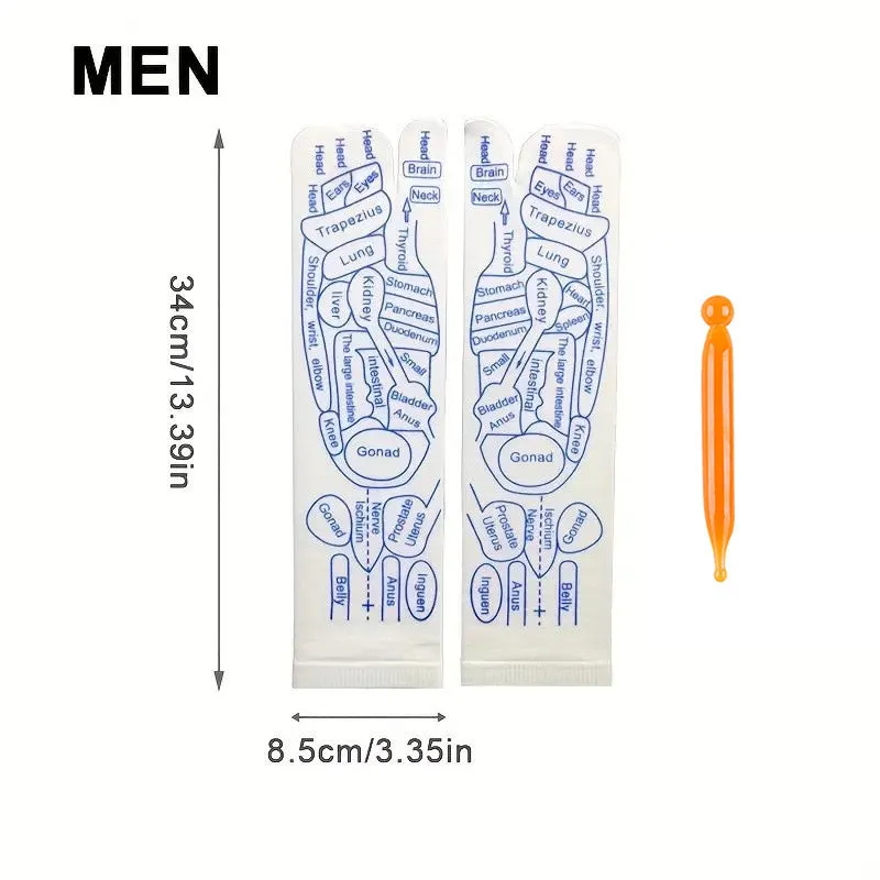 Foot Massage Acupressure Socks (SOCKS   STICK)