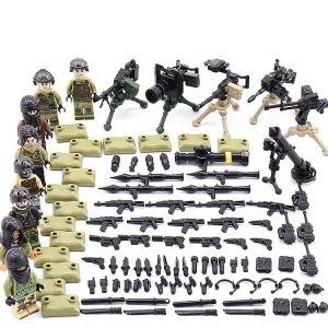 Insurgent Heavy Weapons Cell - 8 Man Team - Mil-Blox