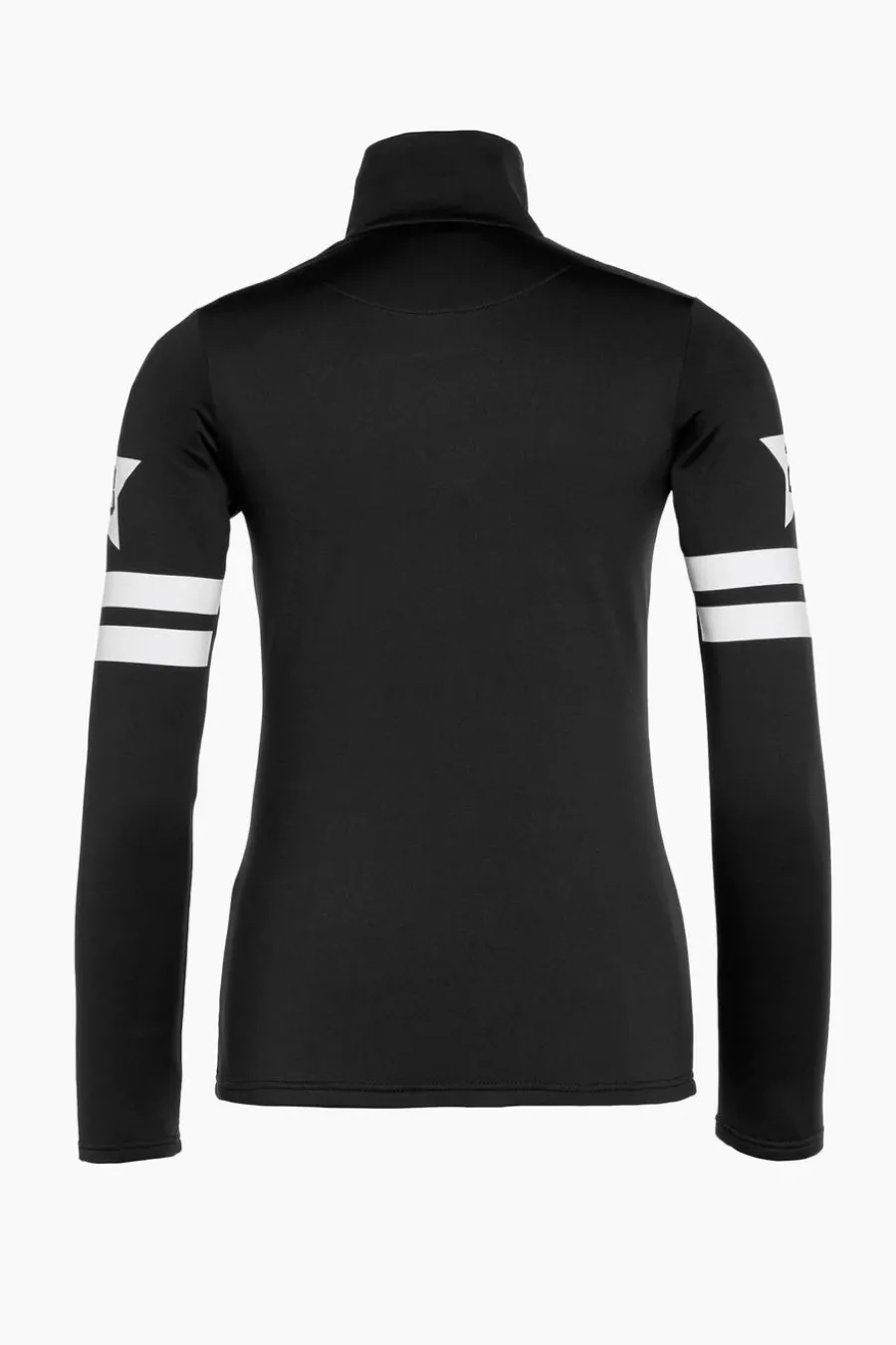 Maple Leaf Ski Pully Black
