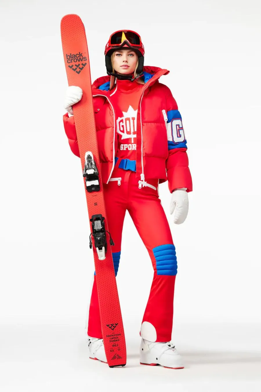 Maple Leaf Ski Pully Flame