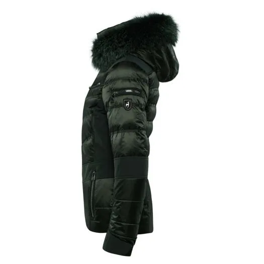 MARIA SKI JACKET - GREEN NIGHT