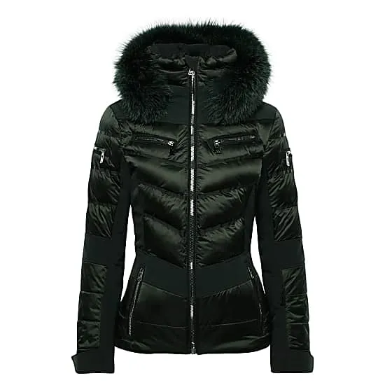 MARIA SKI JACKET - GREEN NIGHT