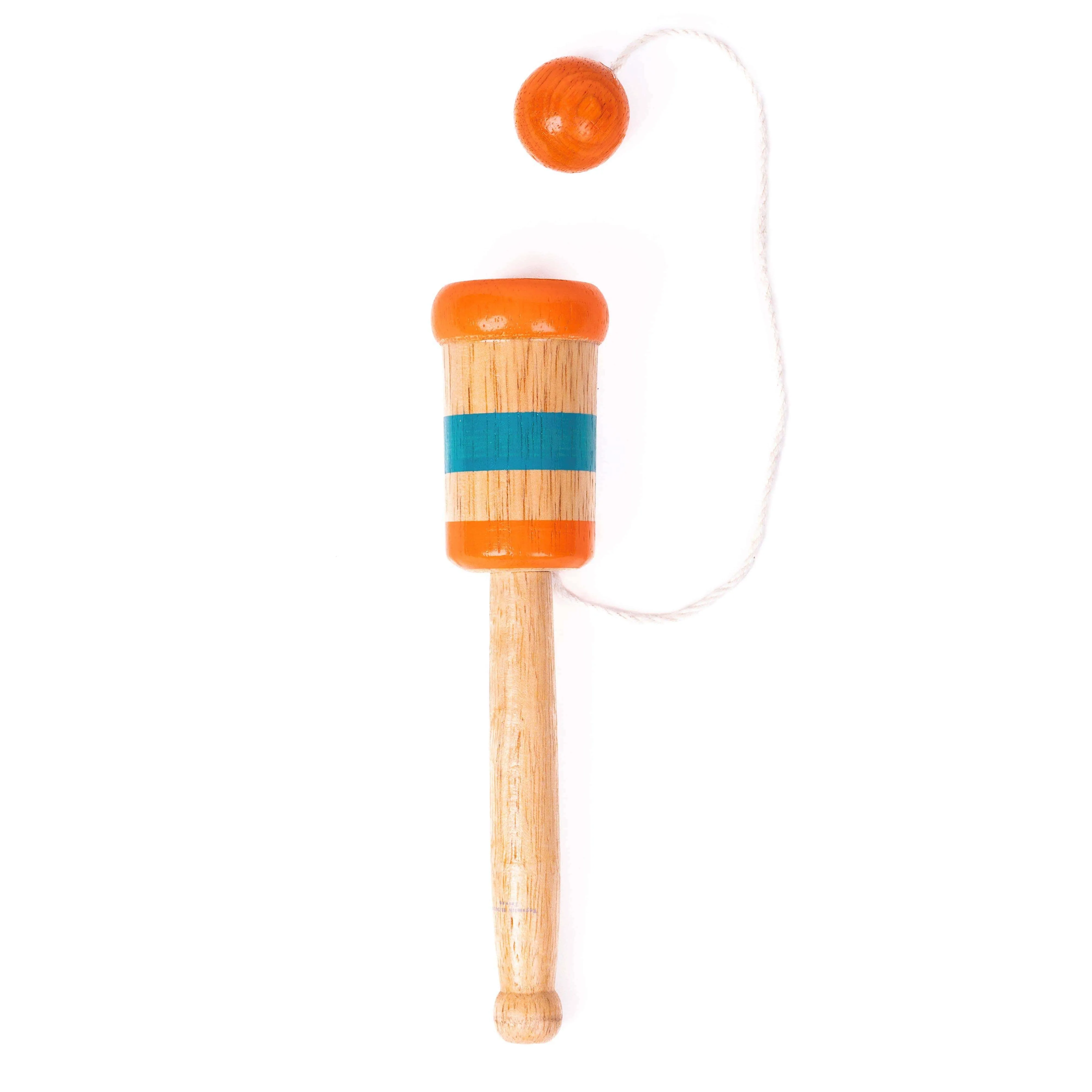 Neato! Wooden Catch Ball, Retro Classic