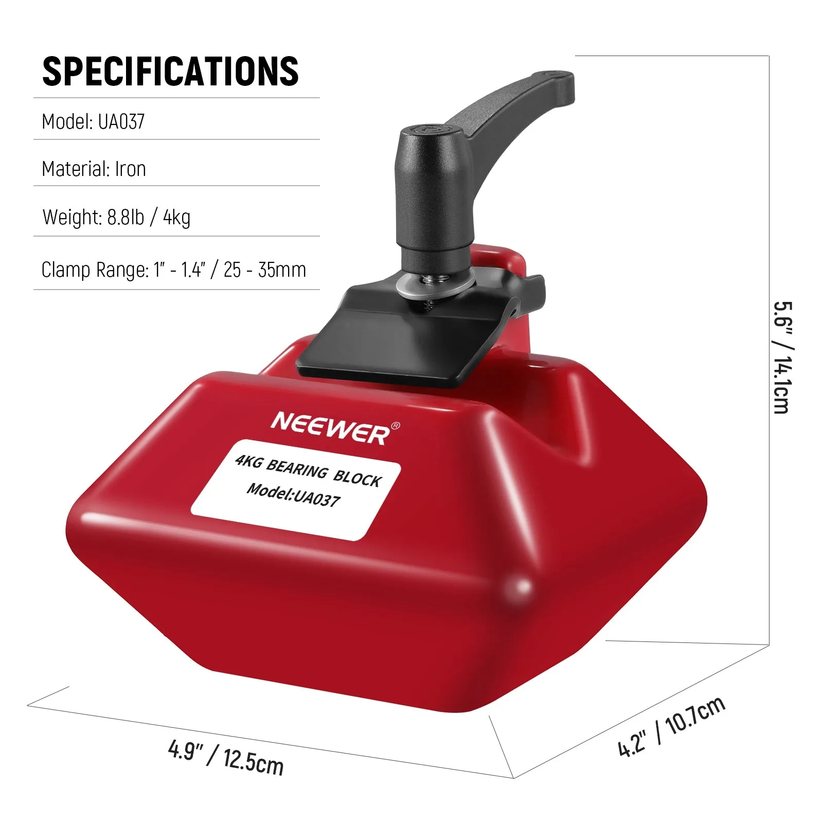 NEEWER UA037 8.8lb/4kg Counterweight with Lock Lever
