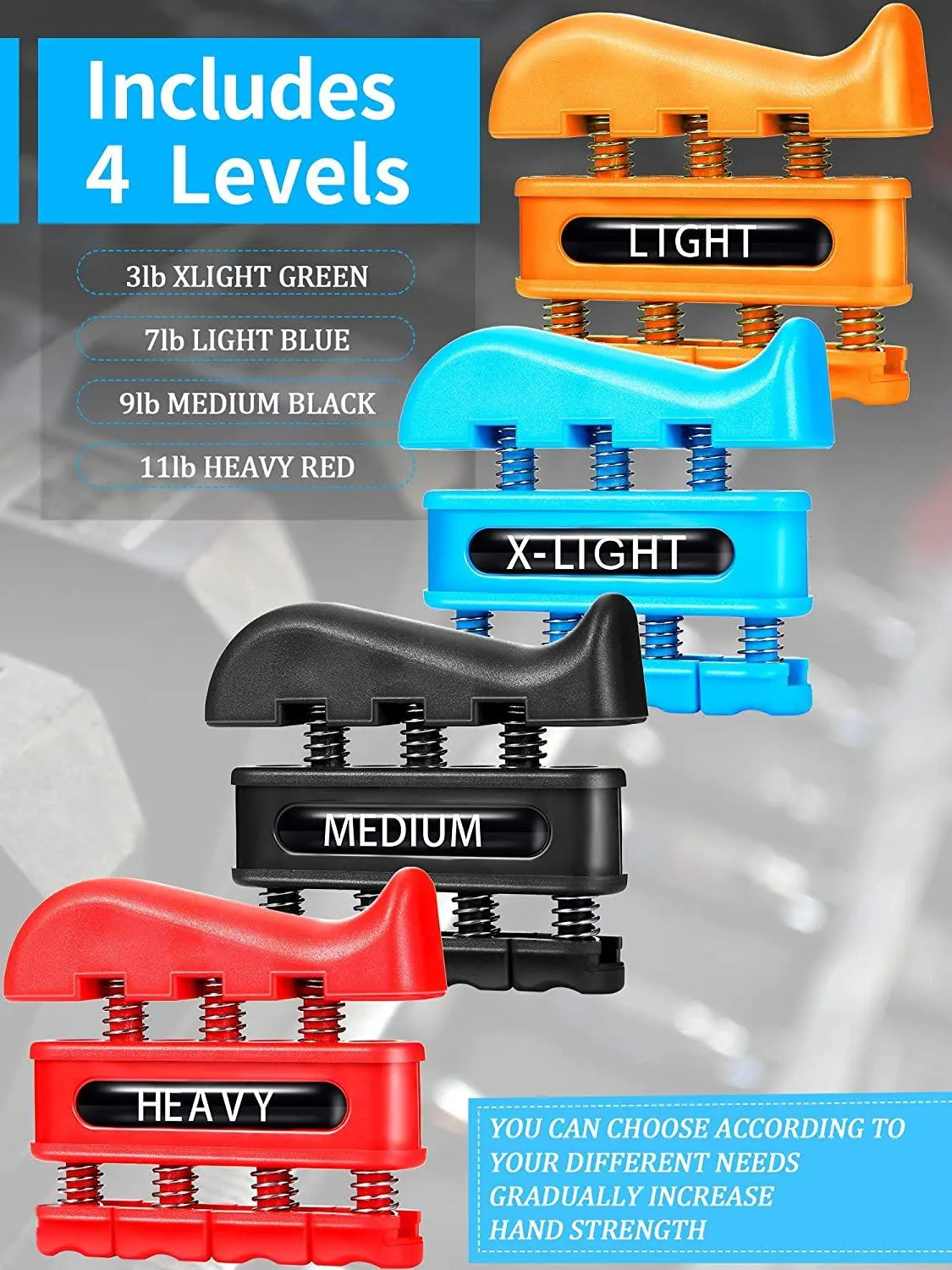 Unleash Your Finger Power: BBTO Finger Strengthener Hand Exerciser - Elevate Your Guitar Skills, Conquer Rock Climbing, and Boost Physical Therapy!