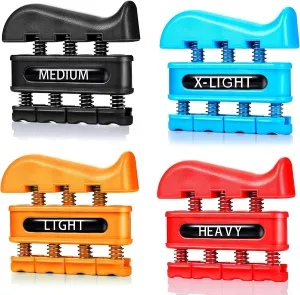 Unleash Your Finger Power: BBTO Finger Strengthener Hand Exerciser - Elevate Your Guitar Skills, Conquer Rock Climbing, and Boost Physical Therapy!