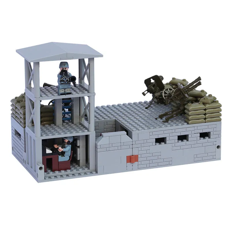 WWII - French Maginot Line Bunker - Mil-Blox