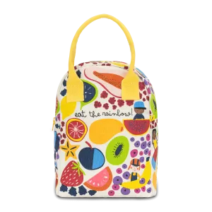 Zipper Lunch Bag - Eat the Rainbow by Fluf