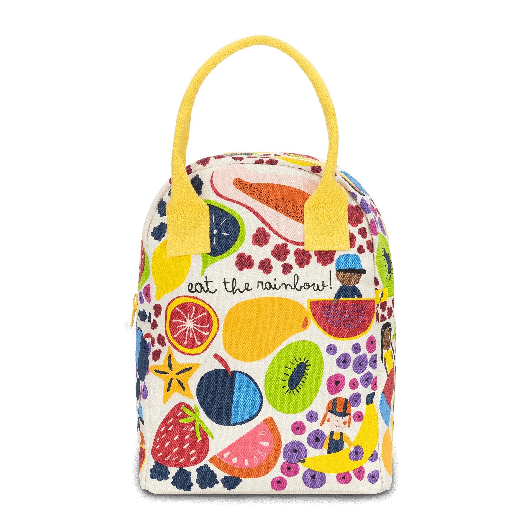 Zipper Lunch Bag - Eat the Rainbow by Fluf