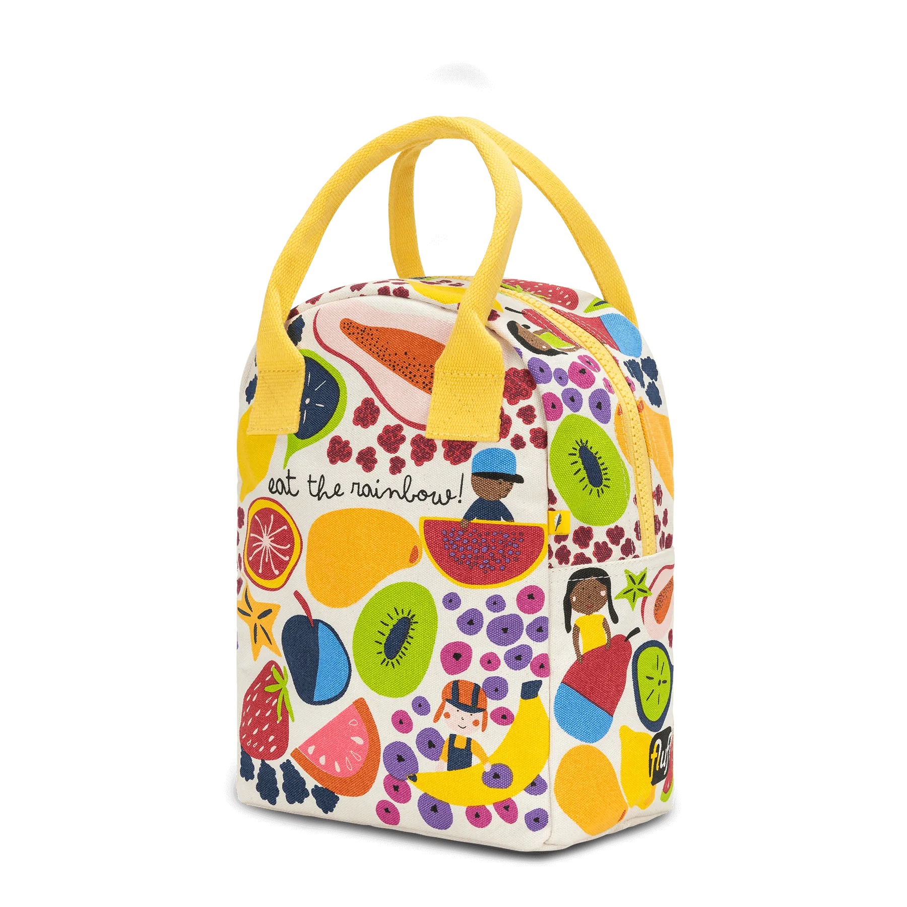 Zipper Lunch Bag - Eat the Rainbow by Fluf
