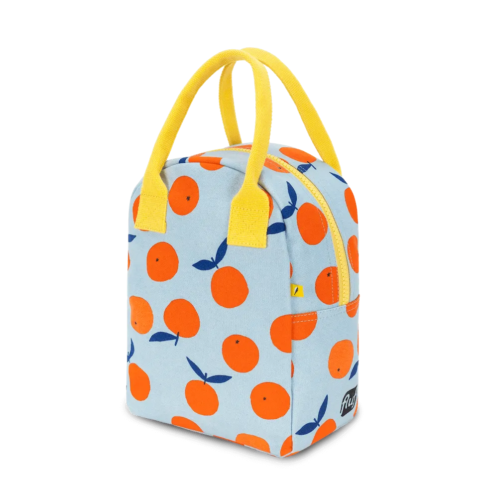 Zipper Lunch Bag - Oranges by Fluf