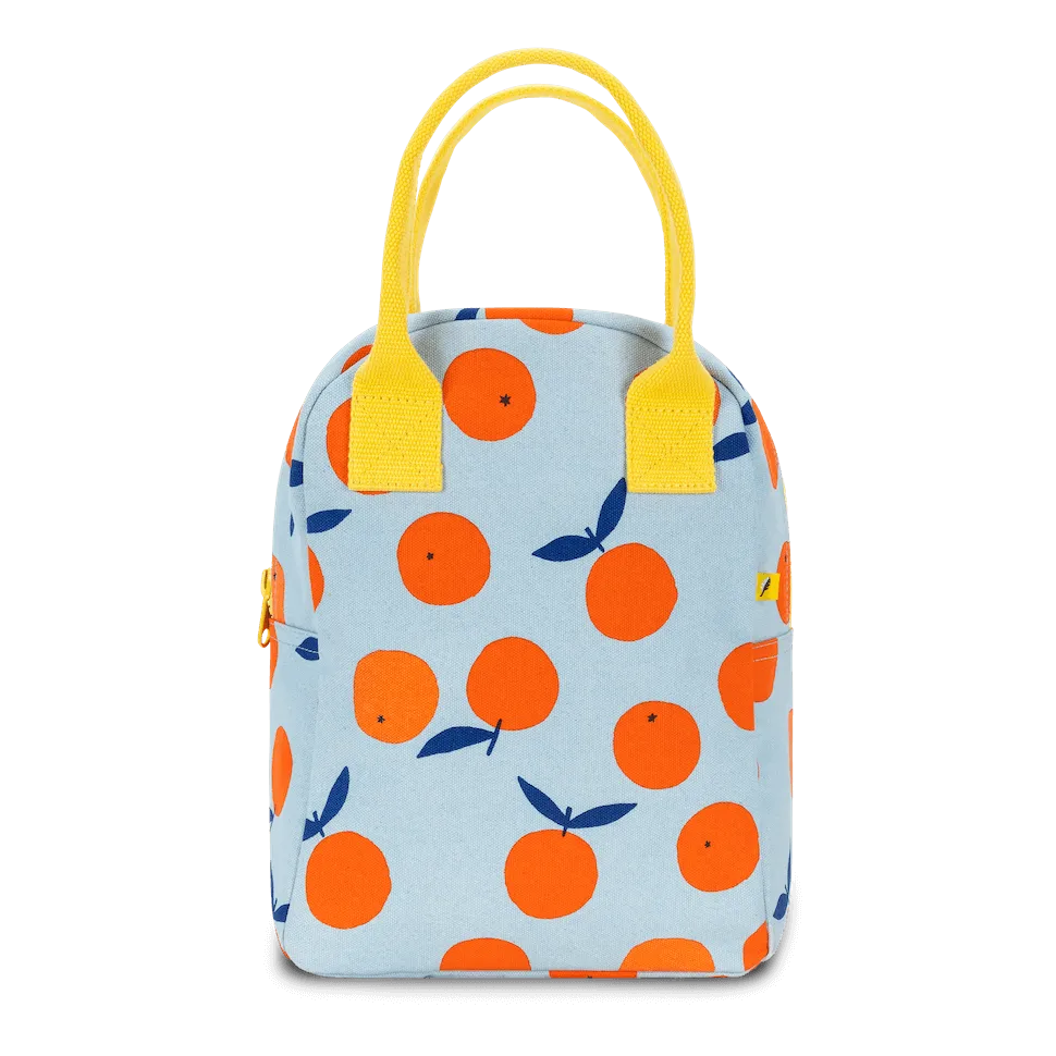 Zipper Lunch Bag - Oranges by Fluf